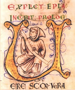 St. Aelred of Rievaulx, a famous Cistercian Abbot and spiritual writer